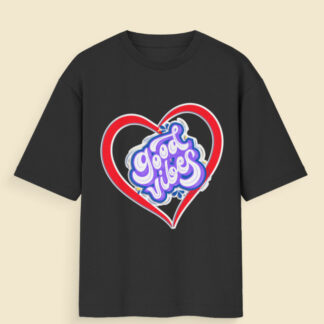 Eatyone Good Vibes Heart T-Shirt